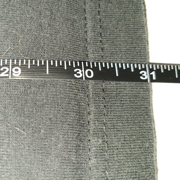 CARHART MEN'S BLACK PULLOVER SWEATSHIRT- XL/TG/XG-- SIDE POCKET, LOGO, LOOSE FIT - Picture 6 of 10